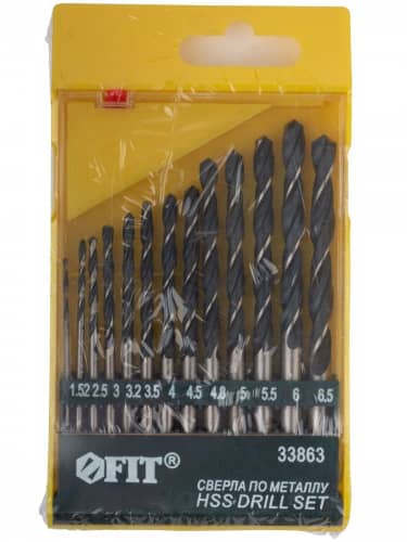 Купить Сверло FIT по металлу в наборе по низкой цене
