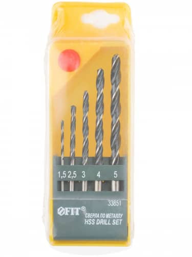 Купить Сверло FIT по металлу в наборе по низкой цене