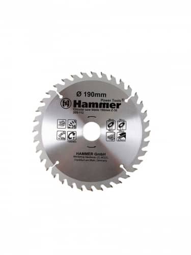 Купить Диск HAMMER Flex пильный по дереву 205-112 CSB WD 190 ммх36x30/20/16 мм по низкой цене