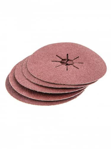 Купить Круг HAMMER Flex шлифовальный фибровый 243-009, 125 мм, P60, 12000 об/мин, 80 м/с 5 шт по низкой цене