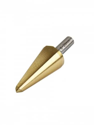 Купить Сверло HAMMER Flex 202-131 DR MT CON 6,0-20,0 ммх65/6 мм металл, коническое, DIN338, HSS M2, TIN по низкой цене