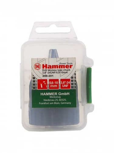 Купить Патрон HAMMER Flex самозажимной 208-201 CH-2 3,8 -24UNF 0,8-10 мм по низкой цене
