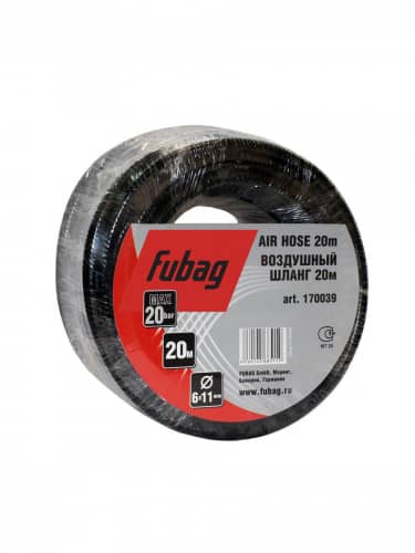 Купить Шланг Fubag с фитингами рапид ПВХ усиленный 20 бар 6x11 мм 20 м по низкой цене
