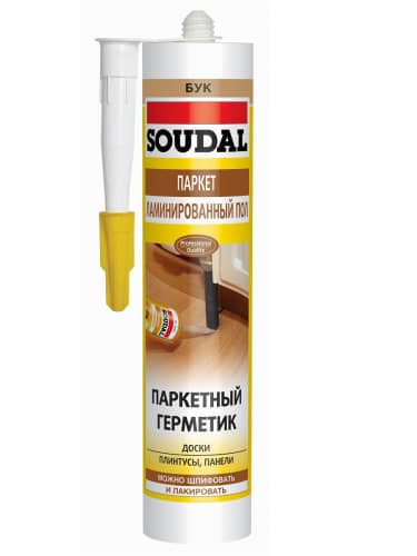 Купить Герметик Soudal Паркетный бук 280 мл по низкой цене