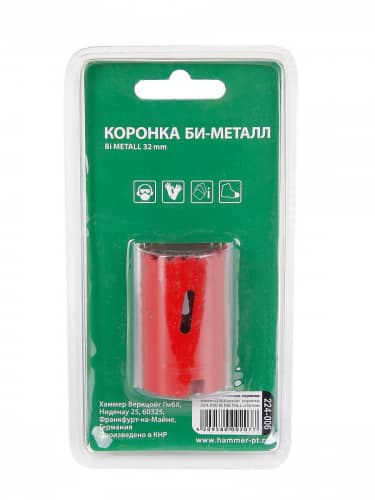 Купить Коронка HAMMER Flex 224-006 Bi METALL 32 мм по низкой цене