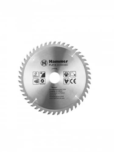 Купить Диск HAMMER Flex пильный по дереву 205-125 CSB WD 200 ммх48x32/30 мм по низкой цене