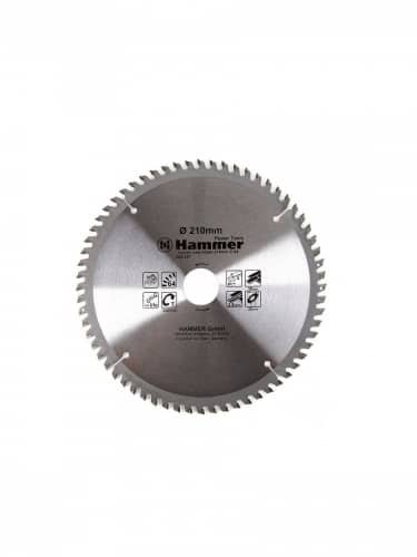 Купить Диск HAMMER Flex пильный по ламинату 205-207 CSB PL 210 ммх64x30/20 мм по низкой цене