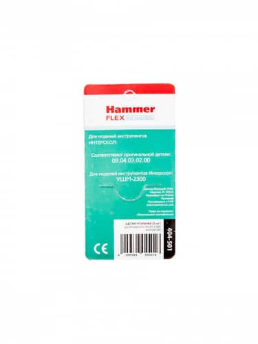 Купить Щетки HAMMER угольные RD 2 шт для Интерскол УШМ-2300 8х14,5х16 мм 404-501 по низкой цене