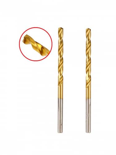 Купить Сверло HAMMER Flex 202-107 DR MT 3,3 ммх65/36 мм металл, DIN338, HSS-G, TIN, 2 шт по низкой цене