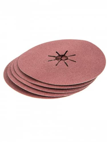 Купить Круг HAMMER Flex шлифовальный фибровый 243-017, 150 мм, P100, 10000 об/мин, 80 м/с 5 шт по низкой цене