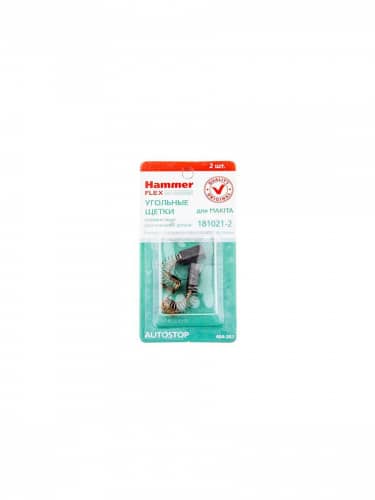 Купить Щетки HAMMER угольные RD 2 шт для Makita CB-51 5х8х12 мм AUTOSTOP 404-201 по низкой цене
