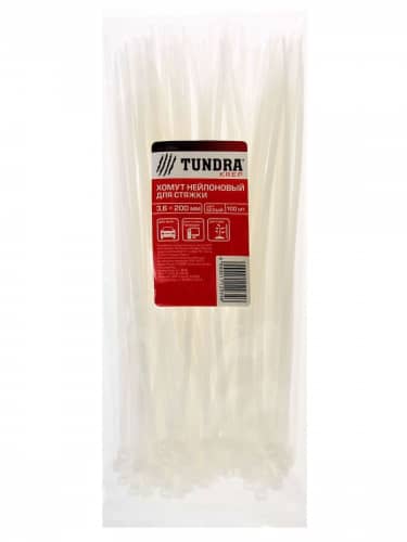 Купить Хомут TUNDRA нейлоновый для стяжки по низкой цене