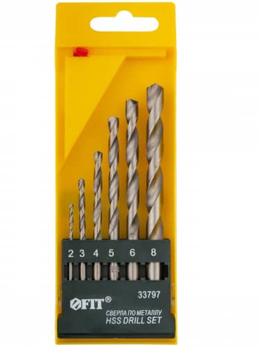 Купить Сверло FIT по металлу в наборе по низкой цене