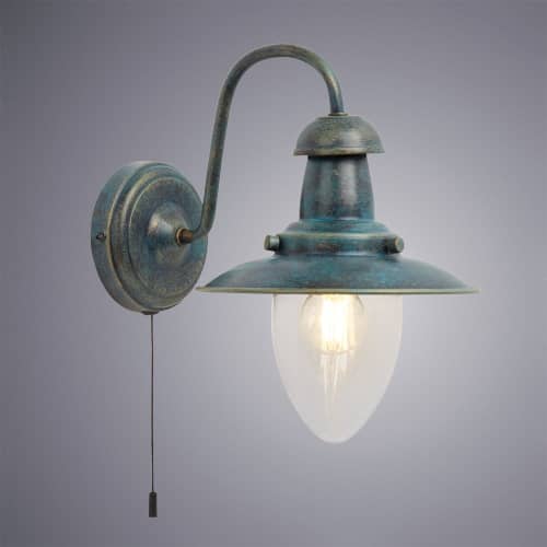 Купить Бра Arte lamp Fisherman A5518AP-1BG по низкой цене
