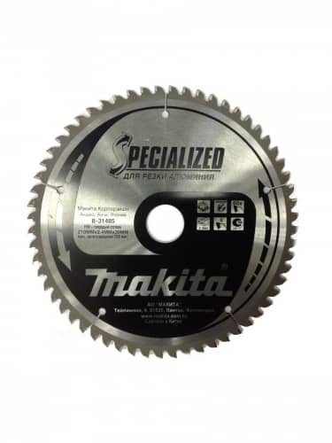 Купить Диск Makita пильный по алюминию B-31485 210х30 мм по низкой цене