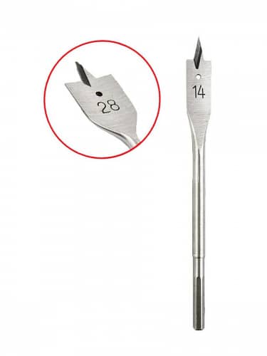 Купить Сверло HAMMER Flex 202-222 DR WD SP 14 ммх152 мм дерево, перовое по низкой цене