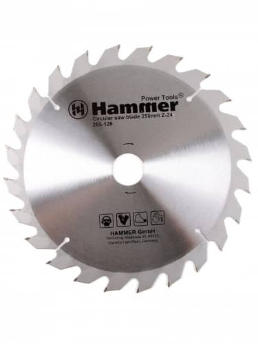 Купить Диск HAMMER Flex пильный по дереву 205-126 CSB WD 250 ммх24x32/30 мм по низкой цене