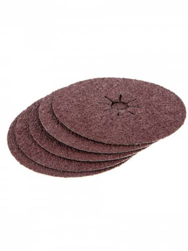 Купить Круг HAMMER Flex шлифовальный фибровый 243-013, 150 мм, P24, 10000 об/мин, 80 м/с 5 шт по низкой цене