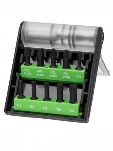 набор бит d.bor 11 шт impact + держатель torsion магнитный 60 мм Купить Набор бит D.BOR 11 шт IMPACT + держатель Torsion магнитный 60 мм по низкой цене