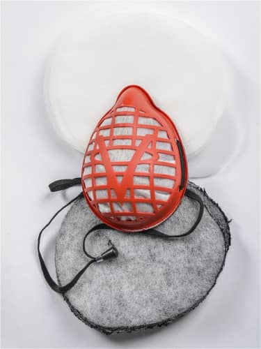 Купить Респиратор VizardM для фильтров + Фильтры из нетканого полотна 80 шт + Фильтр угольный 5 шт по низкой цене