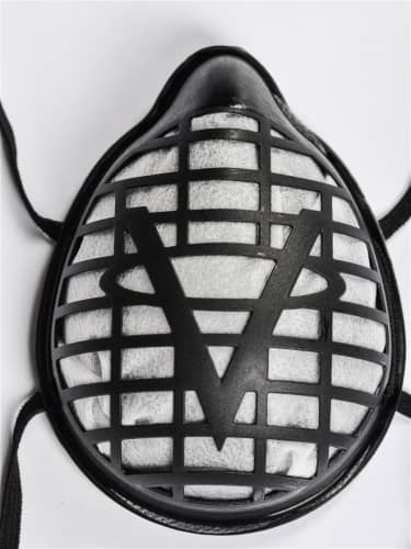 Купить Респиратор VizardM для фильтров + Фильтры из нетканого полотна 80 шт + Фильтр угольный 5 шт по низкой цене