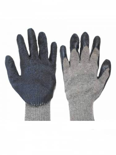 Купить Перчатки Ермак вязаные трикотажные с рельефным латексным покрытием по низкой цене