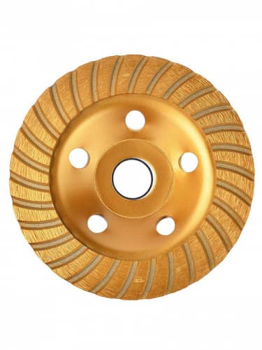 Купить Чашка Ермак алмазная зачистная turbo 125 мм по низкой цене