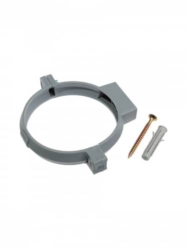 Купить Кронштейн NO NAME одинарный пластиковый с дюбелем 110 мм, 2 шт по низкой цене