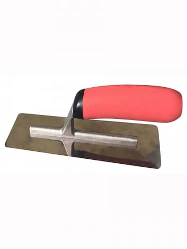 Купить Кельма STMDECOR венецианская, прорезиненная ручка, трапецевидная по низкой цене