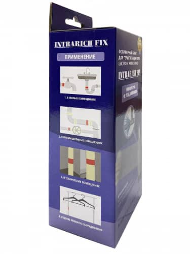 Купить Бинт INTRARICH FIX IRF-01 полимерный, для труб с комплектующими, 5 смх3 м по низкой цене