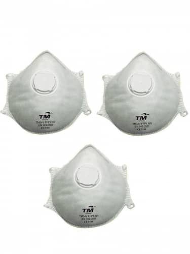 Купить Респиратор MedISA защитный, многоразовый, с клапаном, защитный, 3 шт по низкой цене