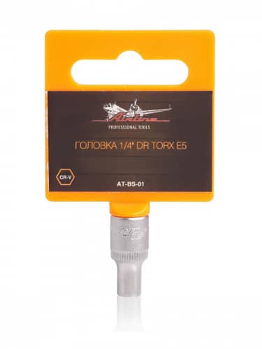 Купить Головка Airline 1/4 DR TORX E5 AT-BS-01 по низкой цене