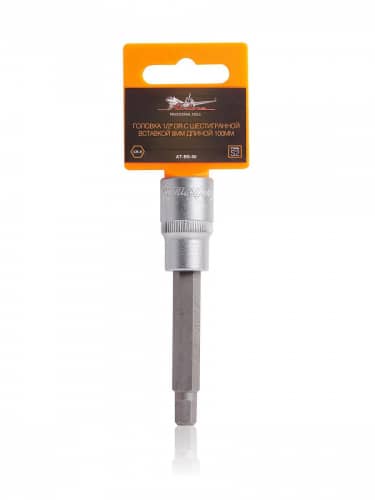 Купить Головка Airline AT-BS-50 1/2 DR с шестигранной вставкой 8 мм, длиной 100 мм по низкой цене