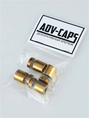 Купить Крепеж adv-caps дистанционный, для табличек, 4 шт по низкой цене