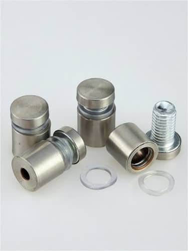 Купить Крепеж adv-caps дистанционный, для табличек, 4 шт по низкой цене