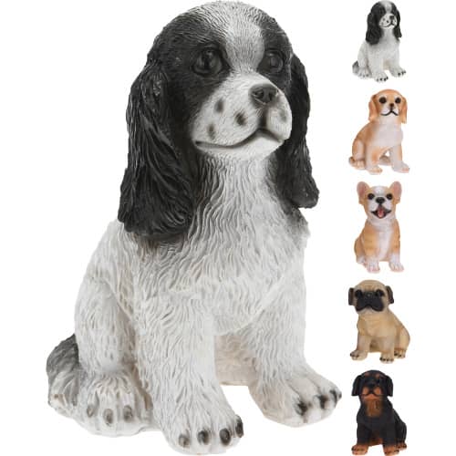 Купить Фигура садовая Собака 11,5х8х14,5 см микс по низкой цене