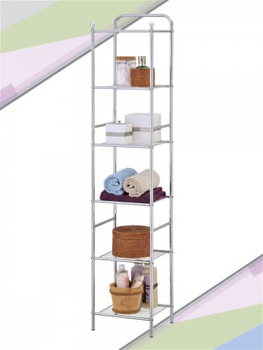 Купить Полка UniStor Tower стеллаж напольный для ванной комнаты туалета по низкой цене