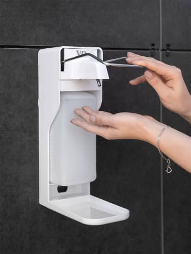 Купить Диспенсер Proffprotect локтевой настенный для жидкого мыла или антисептика по низкой цене