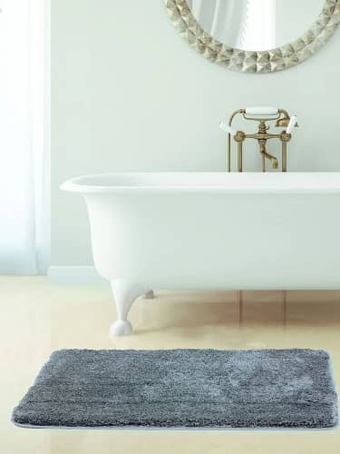 Купить Коврик Bath Plus Бонд RHL868GY в ванну серый 60х90 см по низкой цене