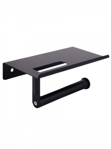 Купить Держатель Аквалиния для туалетной бумаги с полкой для мобильного телефона по низкой цене