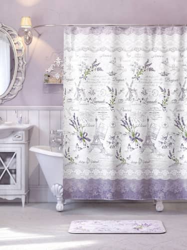 Купить Штора Valiant для ванной комнаты 180x180 см по низкой цене