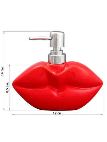 Купить Диспенсер Elan Gallery Губы 450 мл по низкой цене