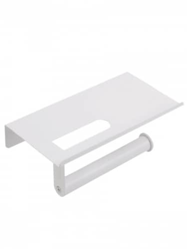 Купить Держатель Аквалиния для туалетной бумаги с полкой для мобильного телефона по низкой цене