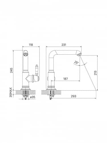 Купить Смеситель Iddis с высоким изливом по низкой цене