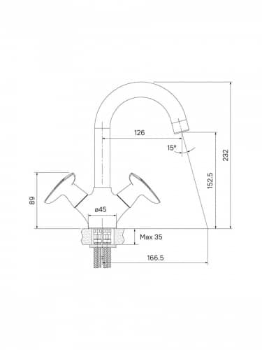Купить Смеситель Iddis Copter COPSB00i01 для умывальника по низкой цене