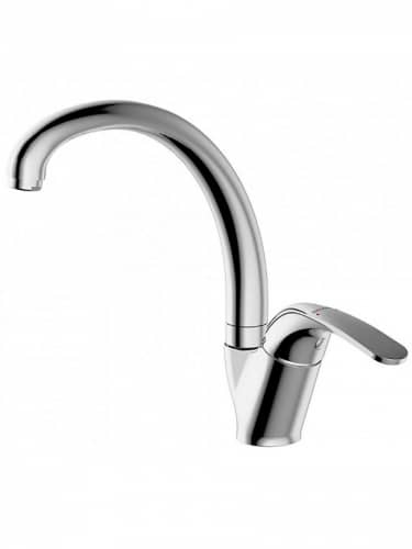 Купить Смеситель Bravat Fit F7135188CP-1-RUS для кухонной мойки по низкой цене