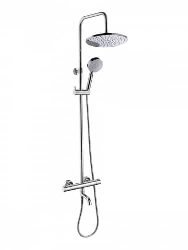 Купить Душ Gross Aqua Moderna GA9015SMTD04 система со смесителем термостат по низкой цене