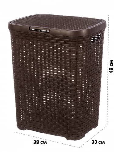Купить Корзина El Casa набор из 3 шт объем 40 л, 10 л, 3 л по низкой цене