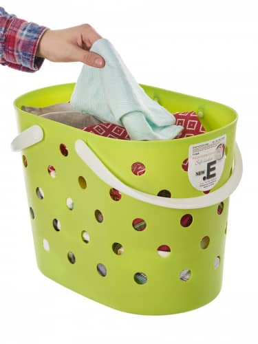 Купить Корзина Sanada для белья гибкая с ручками 45,5x29,5x33 см по низкой цене