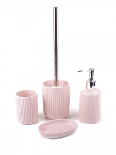 Купить Дозатор Аквалиния Плиссе для жидкого мыла керамический матовый по низкой цене